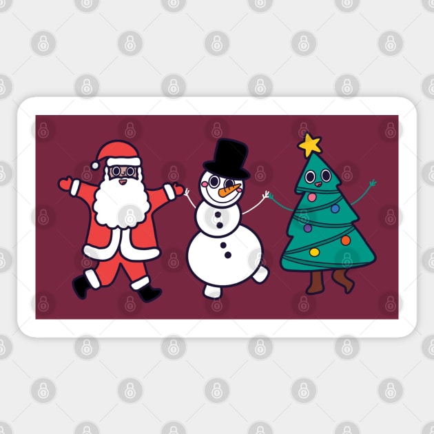 Merry Christmas Dance! Sticker by awesomesaucebysandy